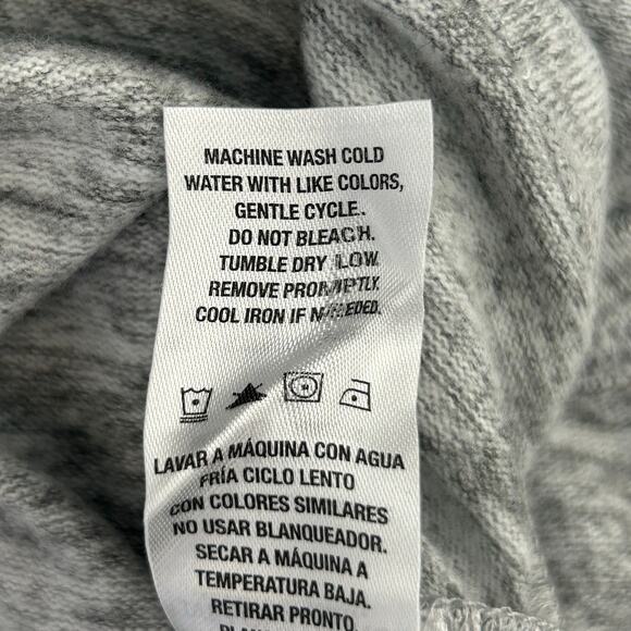 NWT Live Love Lounge Gray Heathered Sweater, Sz XXL - Picture 4 of 8